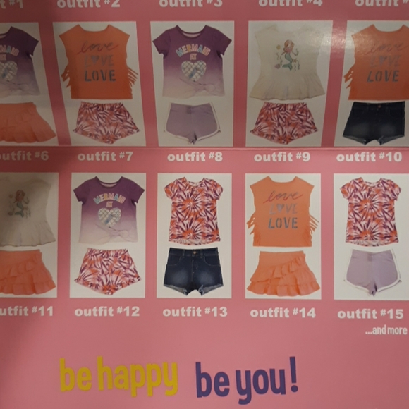 ☆L@@K☆NWT GARANIMALS Girls Pack Interchangeable 8 Piece 2T Set☆Adorable - Picture 7 of 8